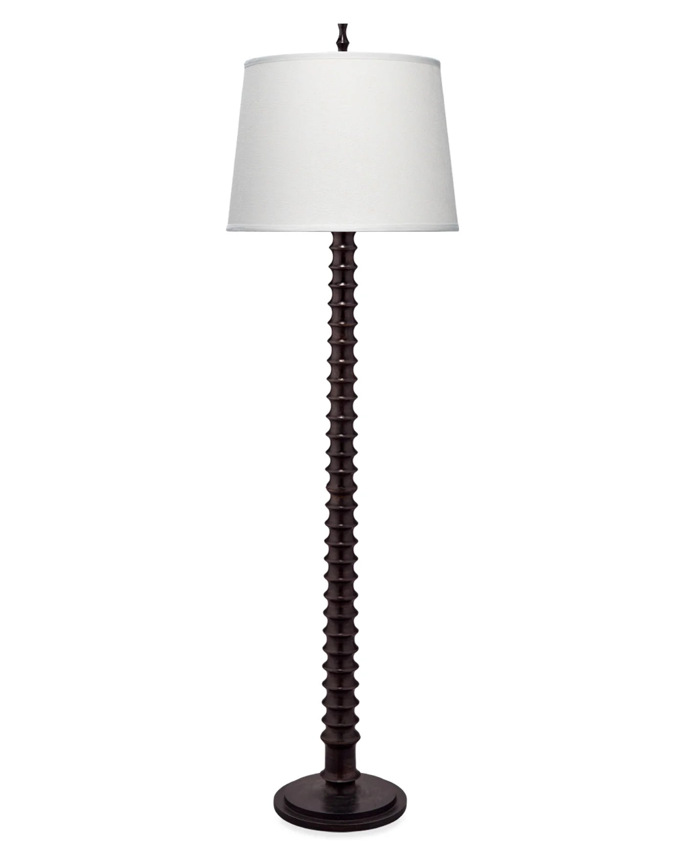 Jamie Young Revolution Wood Floor Lamp Black