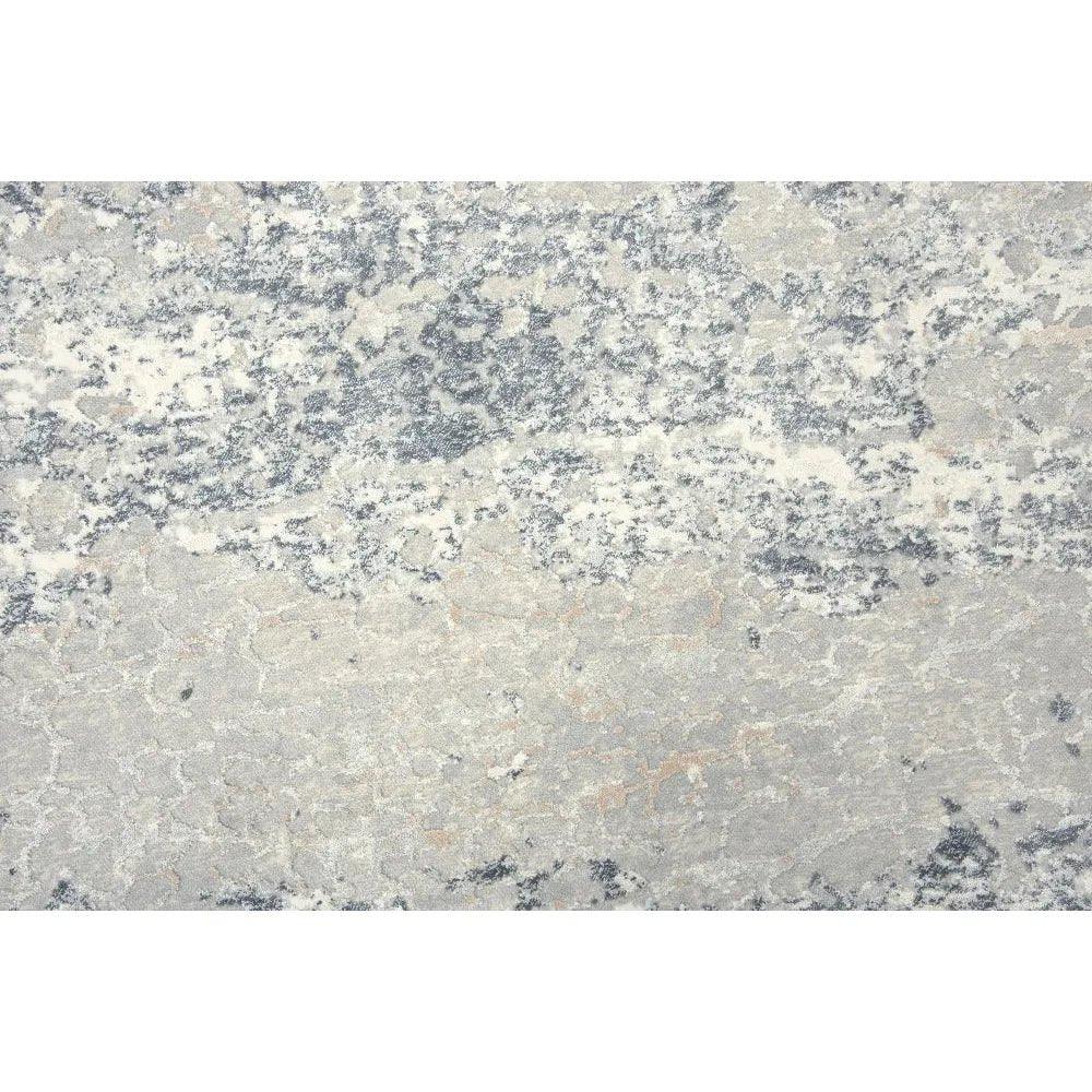 Boyo Abstract Gray Kitchen Hallway Runner Rug - LOOMLAN - LOOMLAN - Area Rugs