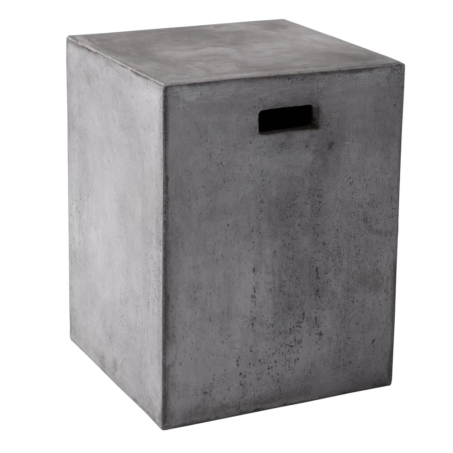 Castor Concrete Outdoor Square End Table