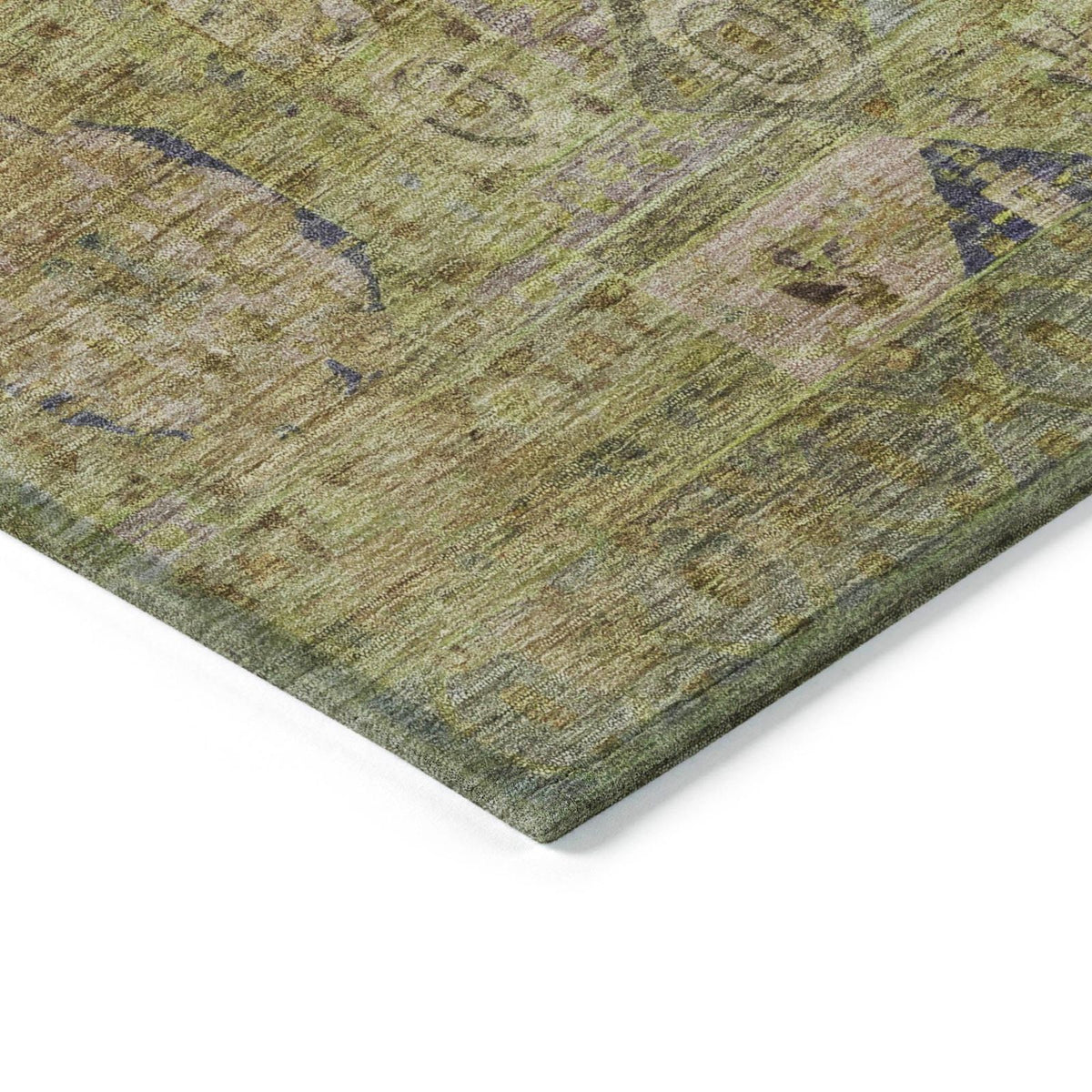 Iriir Aloe Washable Indoor-Outdoor Rug