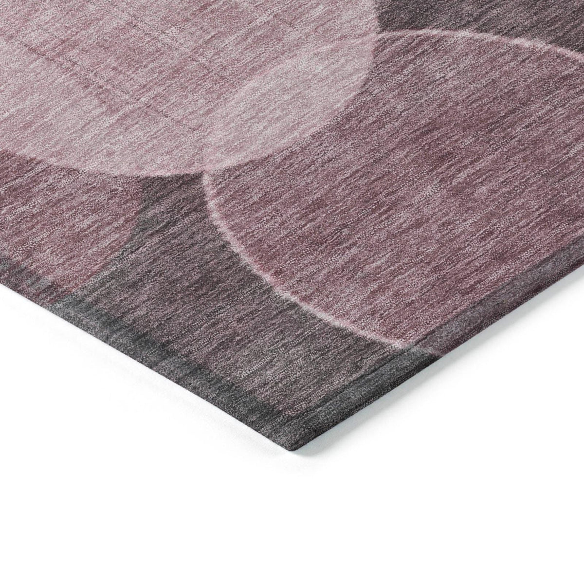 Jaelanor Pink Washable Indoor-Outdoor Rug
