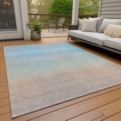 Haelor Sky Washable Indoor-Outdoor Rug -- view 2