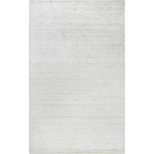LOOMLAN Bale Solid Light Gray Area Rugs