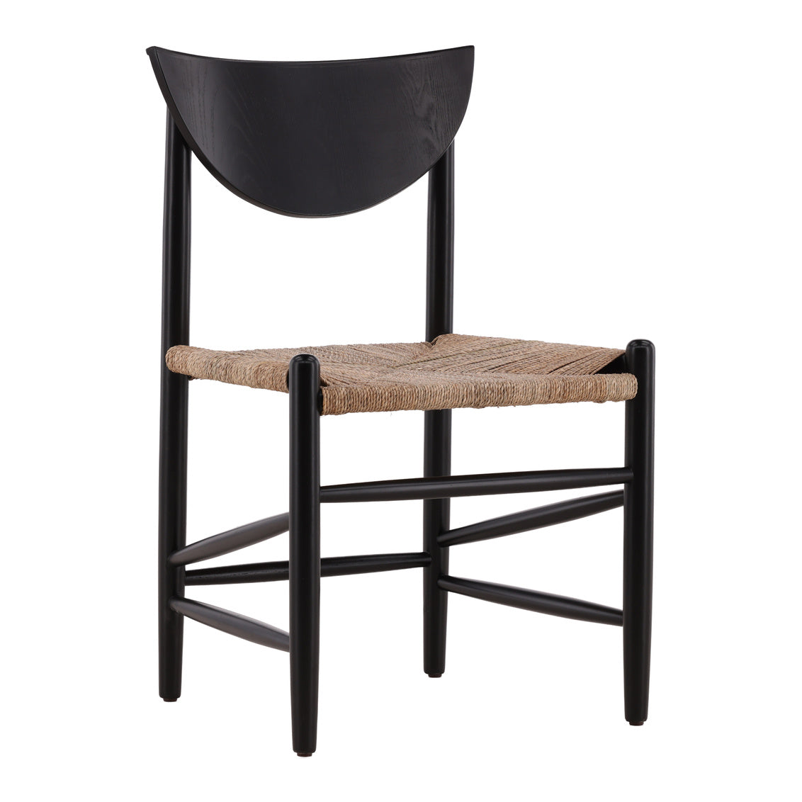 Furniture Classics Simpson Handwoven Seagrass Seat Side Chair 2PC