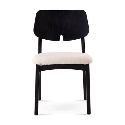 Beth Woven Fabric Armless Dining Chair -- view 9