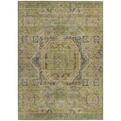 Iriir Aloe Washable Indoor-Outdoor Rug