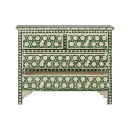 Chelsea House Clark Four Drawers Green Chest