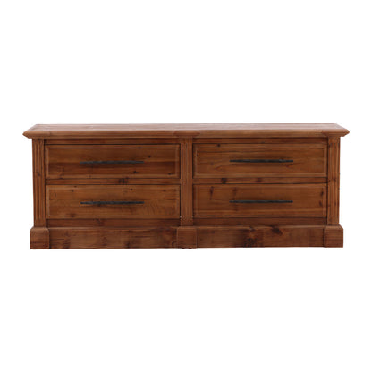 Furniture Classics Butler Four Drawers Wood Dresser