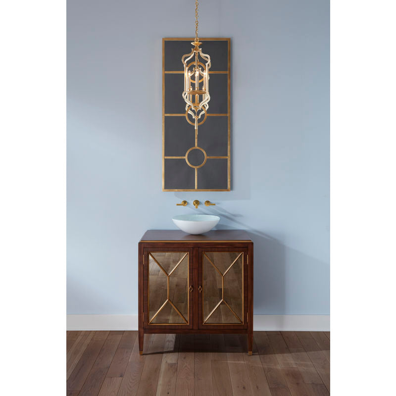 Wildwood Odalisque Gold Tassel Charm Lantern