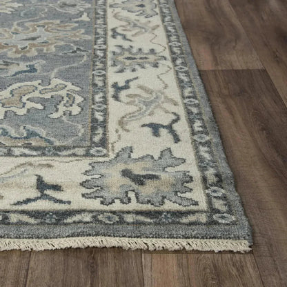 Clit Floral Gray Large Area Rugs For Living Room - LOOMLAN - LOOMLAN - Area Rugs