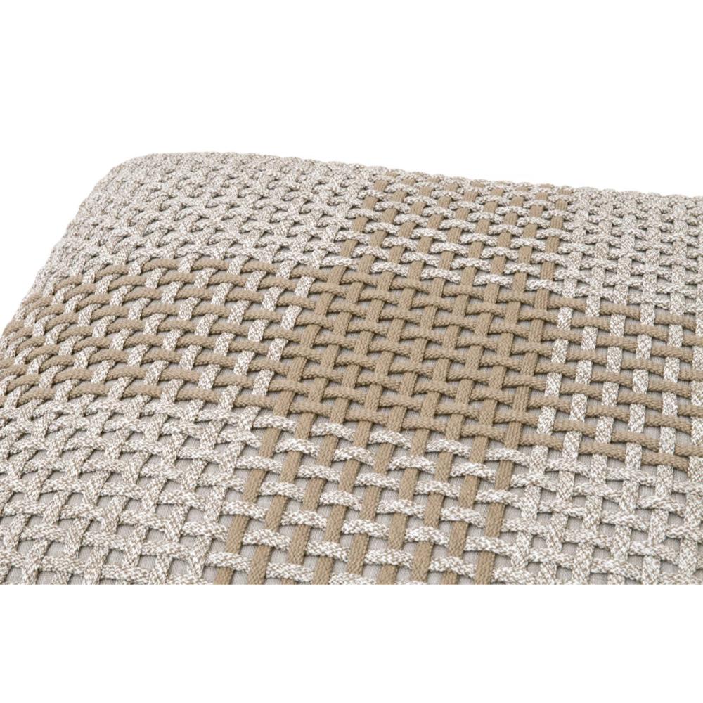 Cross Accent Cube Taupe Stripe - Heirloom Quality - view 7