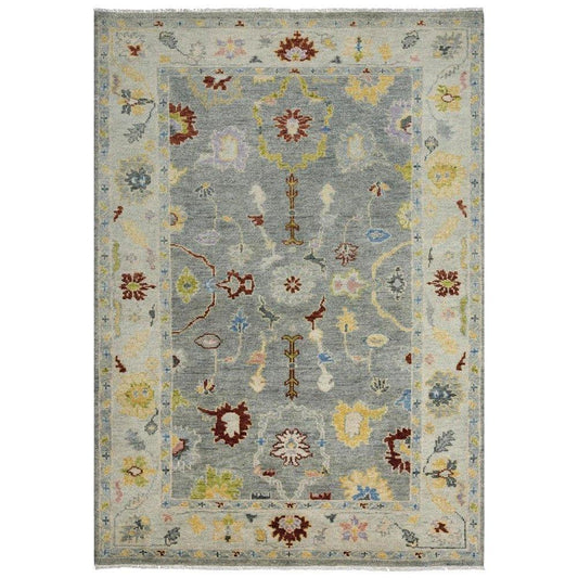 Colm Floral Gray Large Area Rugs For Living Room