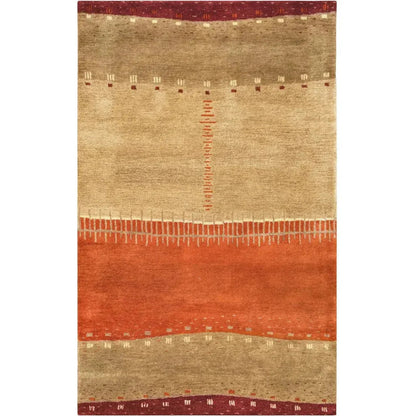 Burh Wool Red Hallway Kitchen Runner Rug - LOOMLAN - LOOMLAN - Area Rugs