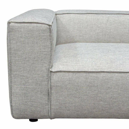 2 PC Set 94" Wide Grey-Beige Low Back Modular Sofa in Barley Modular Sofas Sideboards and Things  By Diamond Sofa