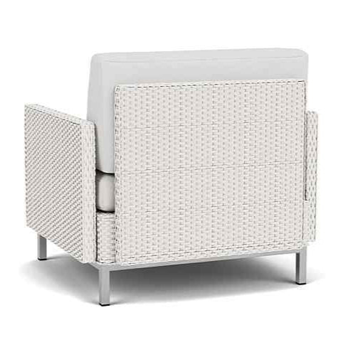 Elements Outdoor Lounge Chair with Loom Arms and Back-Outdoor Lounge Chairs-Lloyd Flanders-Sideboads And Things