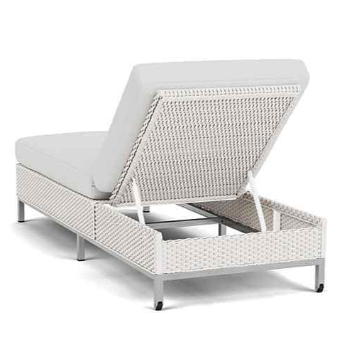 Elements Loom Wicker Outdoor Chaise-Outdoor Chaises-Lloyd Flanders-Sideboads And Things