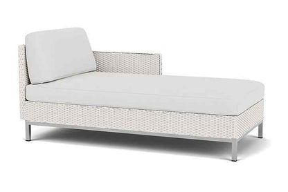 Elements Outdoor Chaise with Loom Arm and Back-Outdoor Chaises-Lloyd Flanders-Sideboads And Things