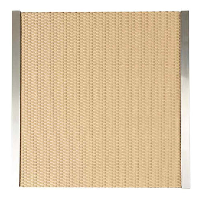 Elements Wicker Square Outdoor Dining Table-Outdoor Dining Tables-Lloyd Flanders-Sideboads And Things