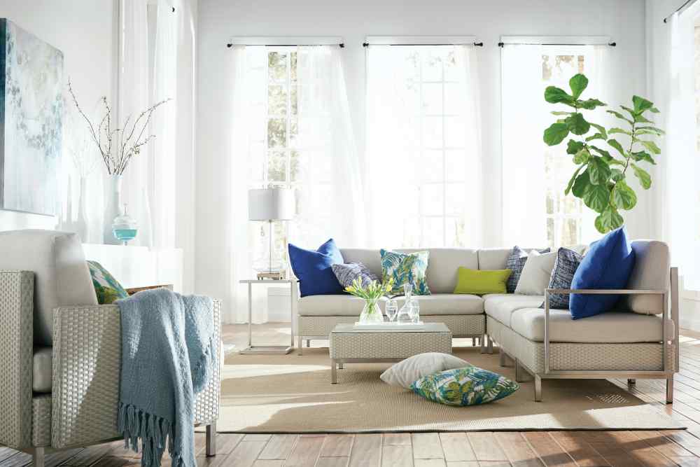 Elements Square Outdoor End Table