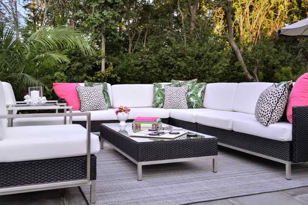 Elements Rectangular Outdoor Cocktail Table-Outdoor Coffee Tables-Lloyd Flanders-Sideboads And Things