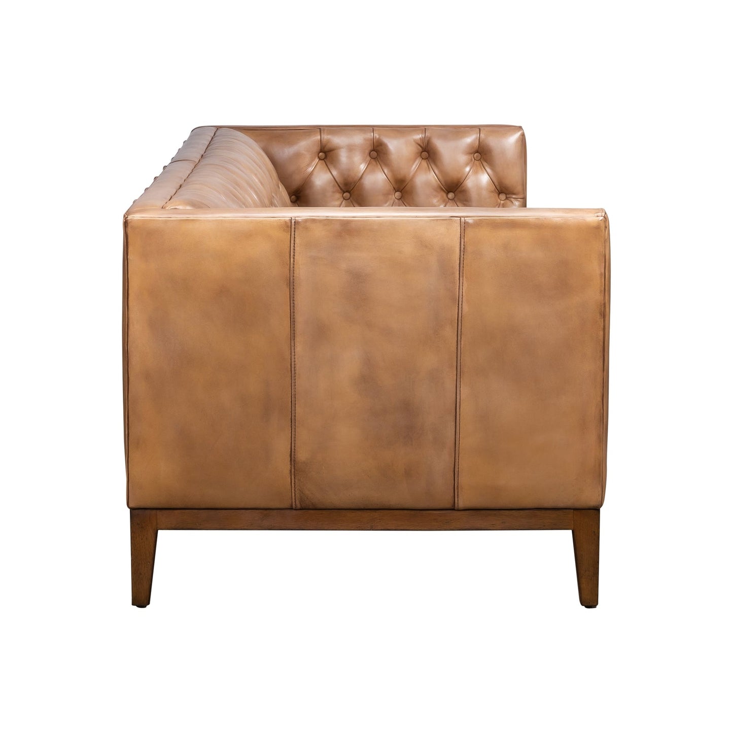 Clara Elegant Style Leather Sofa