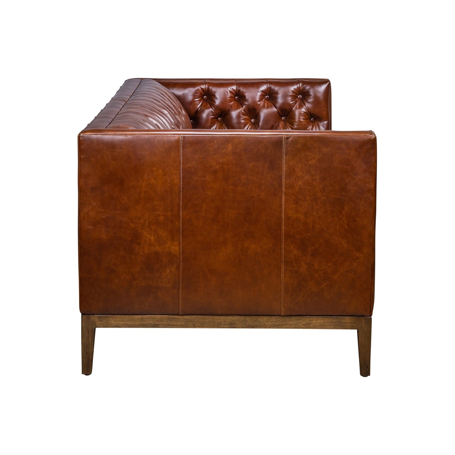 Clara Elegant Style Leather Sofa