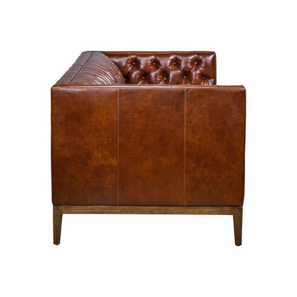 Clara Elegant Style Leather Sofa