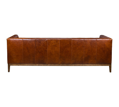 Clara Elegant Style Leather Sofa