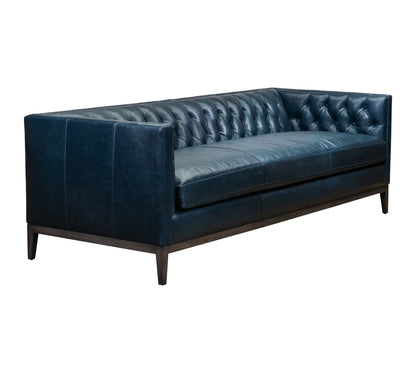 Clara Elegant Style Leather Sofa