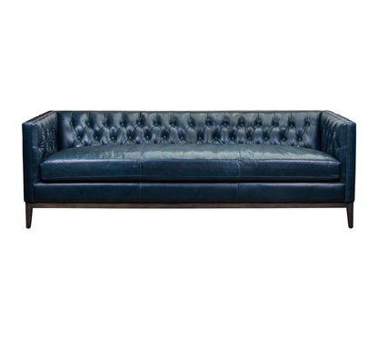 Clara Elegant Style Leather Sofa