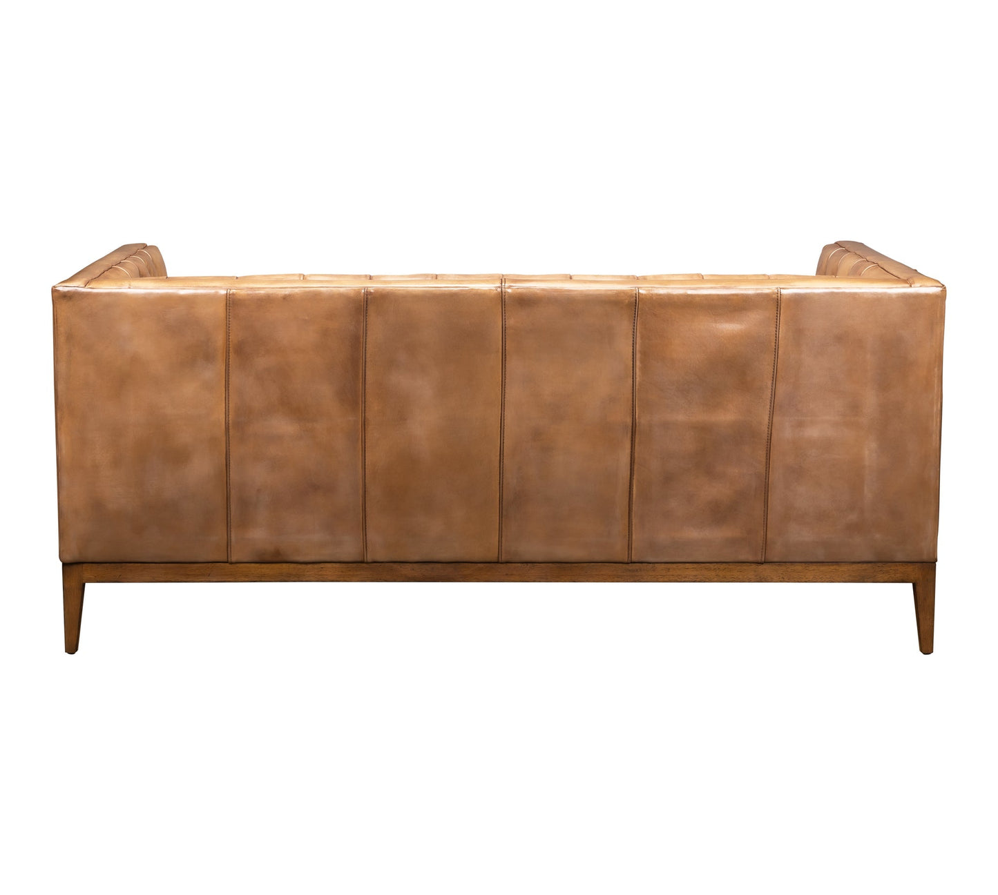 Clara Comfort Design Leather Loveseat