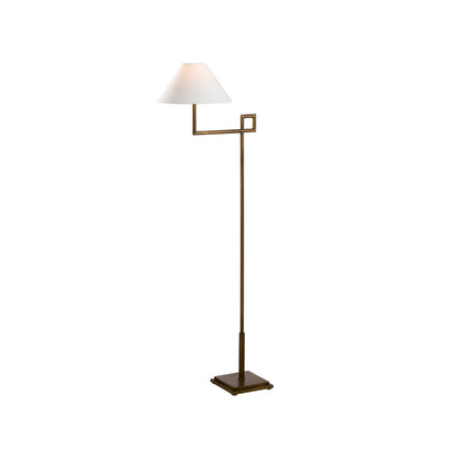 St. Dunstan Slim Profile Metal Floor Lamp