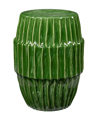 Algae Ceramic Side Table Green Jamie Young Accent Piece