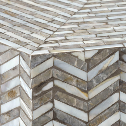 Brando Hexagon Coffee Table Mother Of Pearl