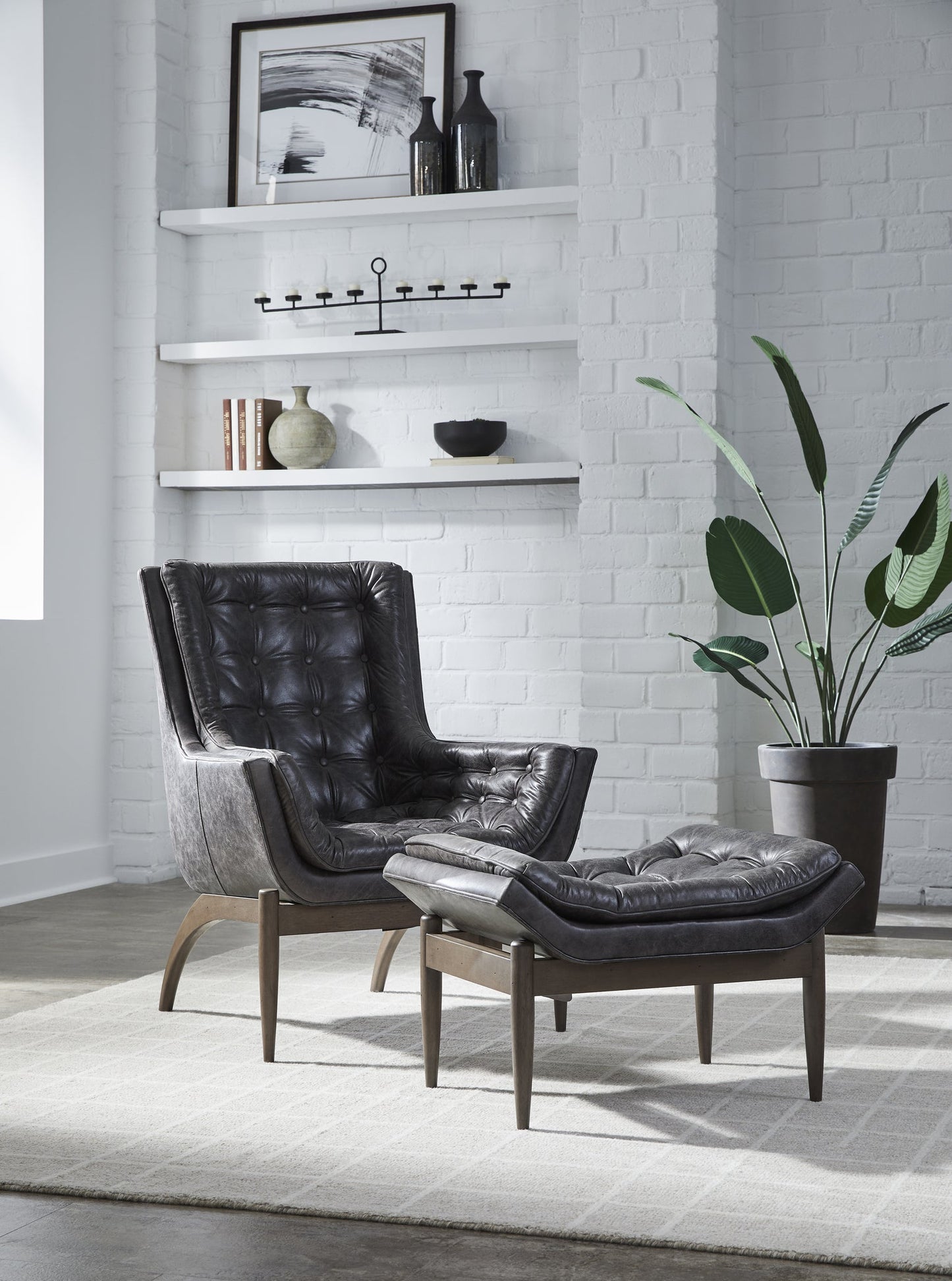 Verona Leather Stylish Design Chair