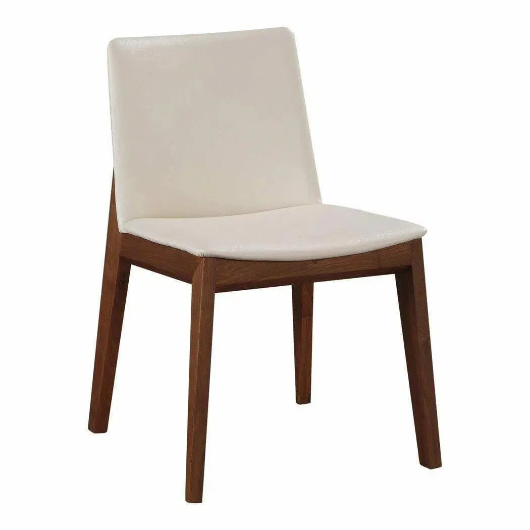 Deco Polyester Upholstered Modern Dining Chair (Set Of 2)