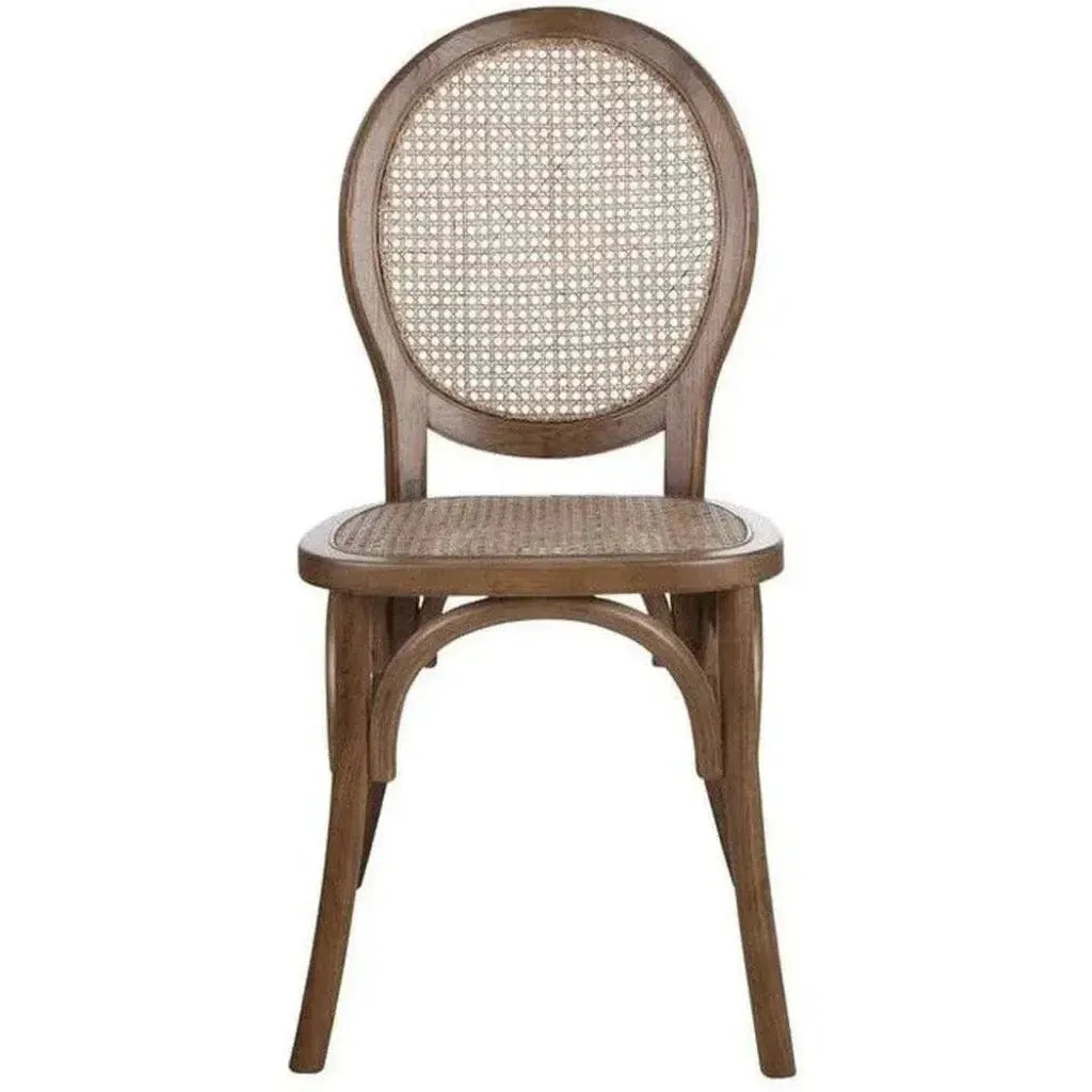 Dining Chair (Set Of 2) Brown Scandinavian -- view 2
