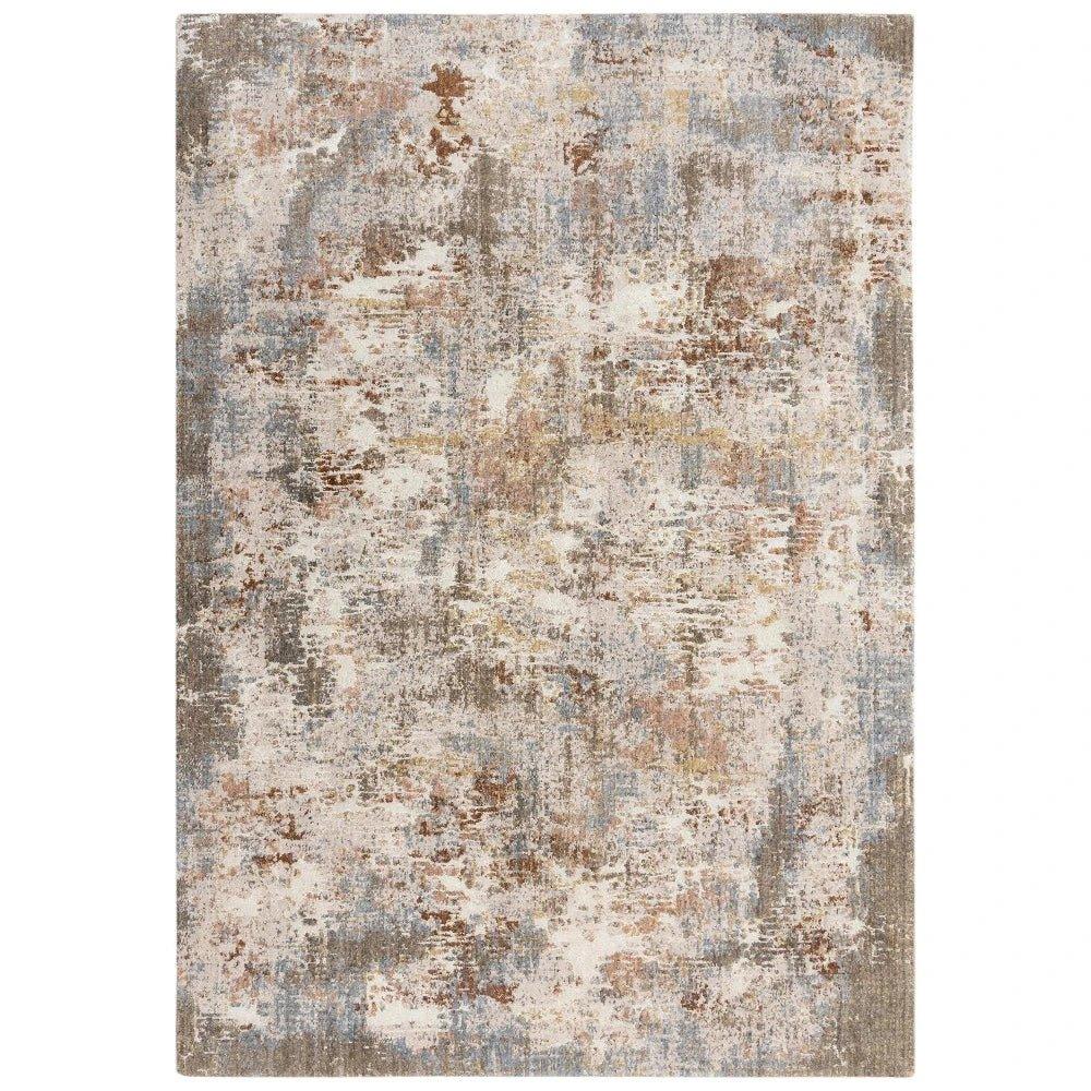 Cace Abstract Beige/ Multi Large Area Rugs