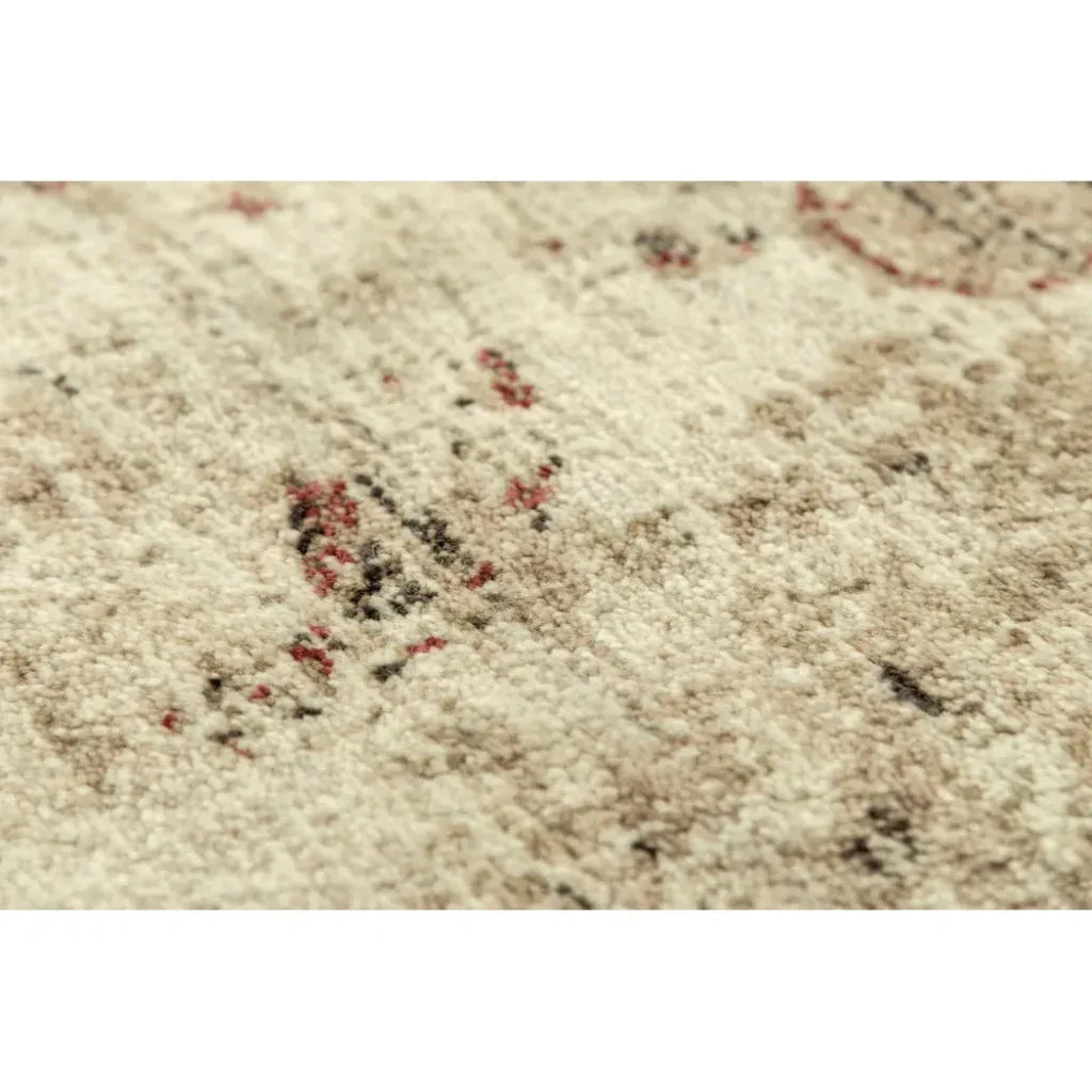 Bacs Medallion Beige Large Area Rugs For Living Room - LOOMLAN - LOOMLAN - Area Rugs