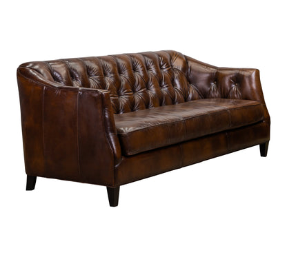 Brighton Elegant Design Leather Sofa