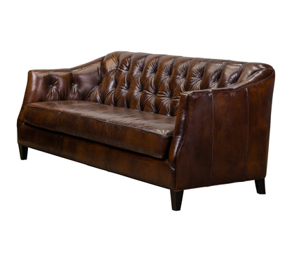 Brighton Elegant Design Leather Sofa