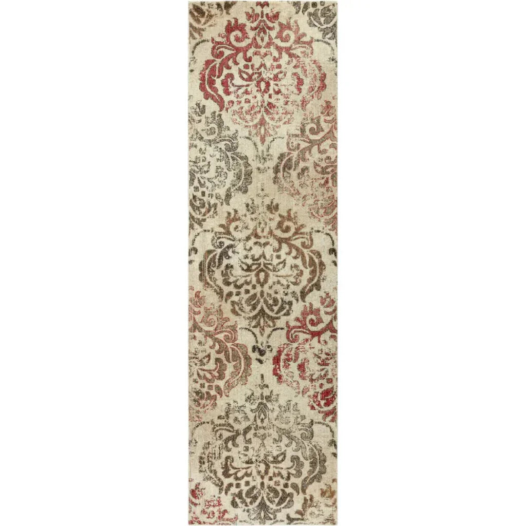 Clur Medallion Brown Large Area Rugs For Living Room - LOOMLAN - LOOMLAN - Area Rugs