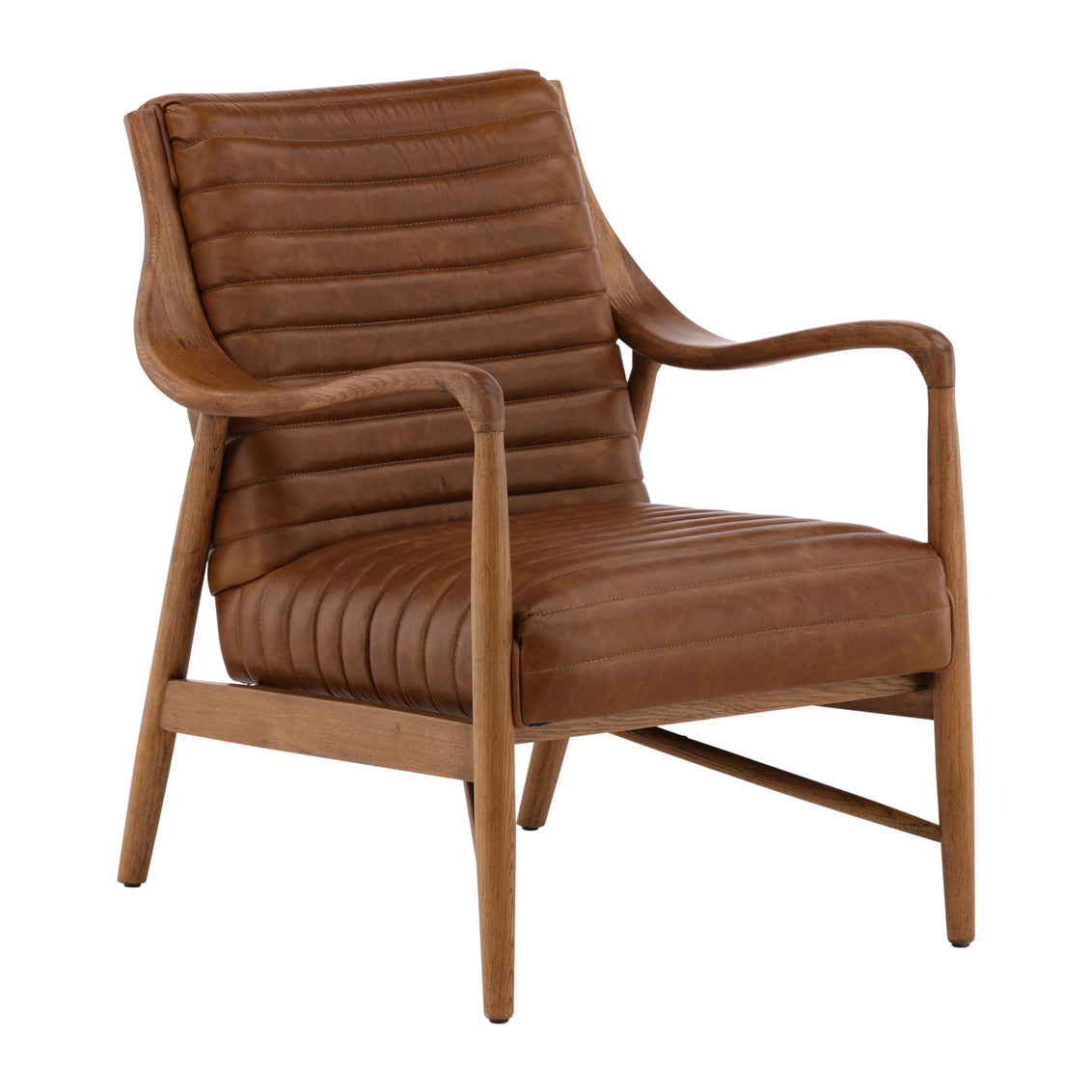 Furniture Classics Baxter Dark Brown Leather Occasional Chair