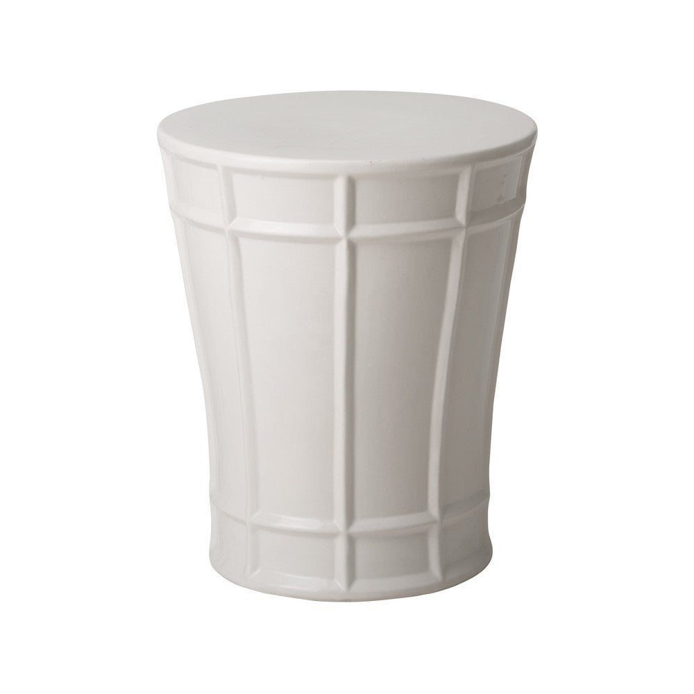 Emissary 22.5 in. Varro Outdoor Decorative Garden Stool