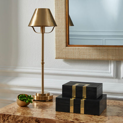 Chelsea House Hayes Antique Brass Finish Table Lamp