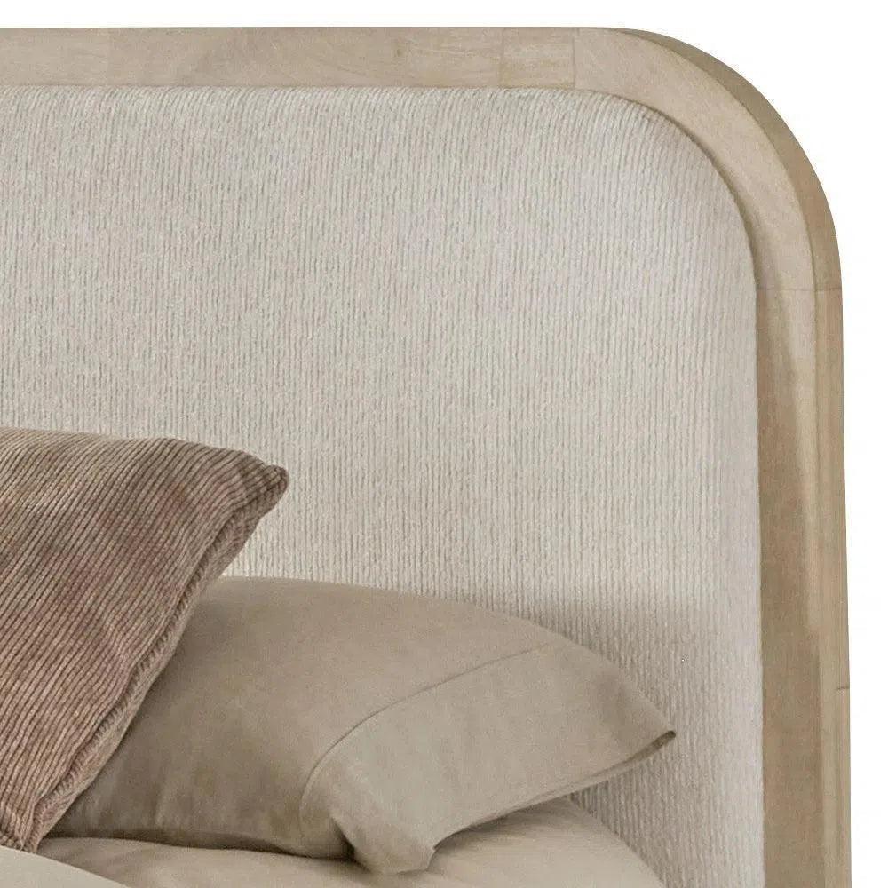 Melia Performance Fabric Light Sand Bed -- view 10