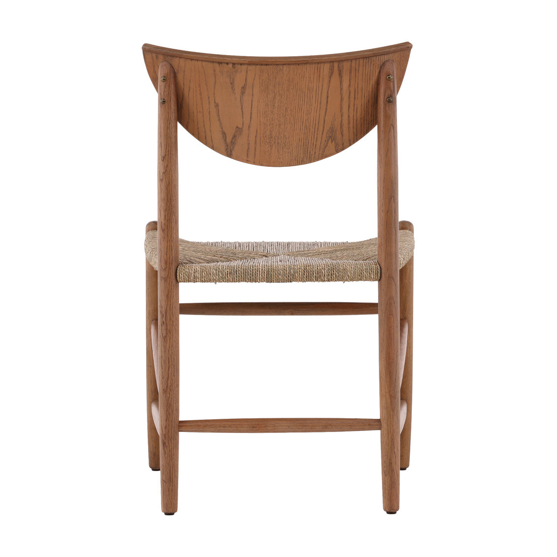 Furniture Classics Simpson Handwoven Seagrass Seat Side Chair 2PC