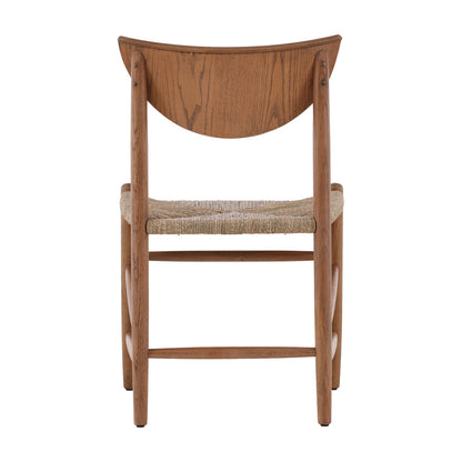 Furniture Classics Simpson Handwoven Seagrass Seat Side Chair 2PC