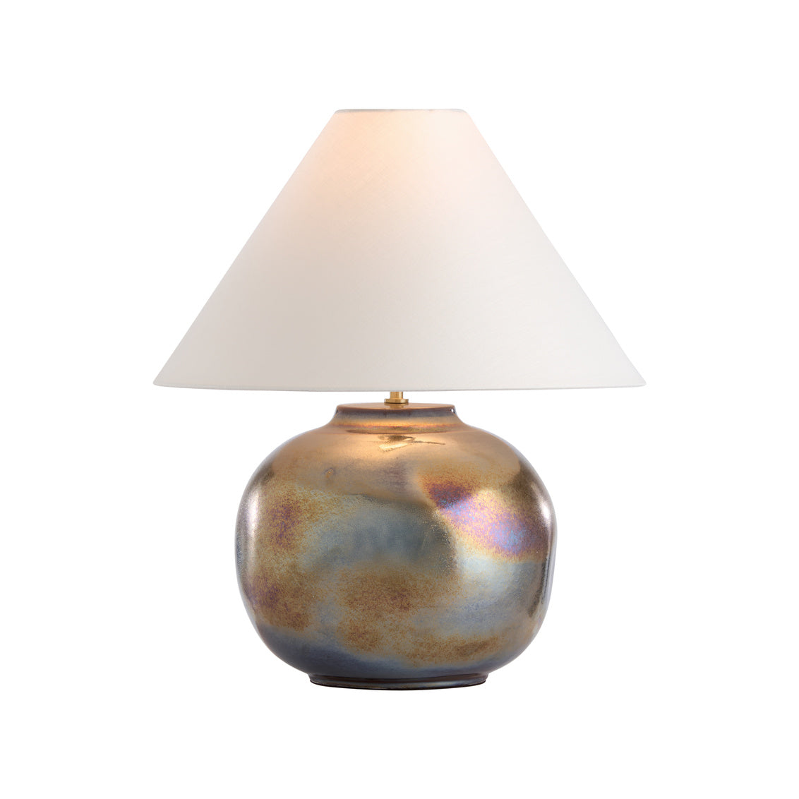 Wildwood Borgia Stunning Reactive Ceramic Table Lamp