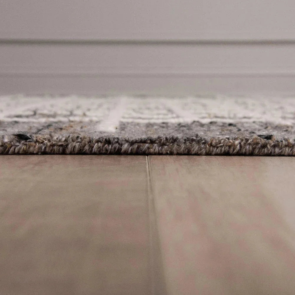 Cria Lines Dk.Brown Area Rugs For Living Room - LOOMLAN - LOOMLAN - Area Rugs